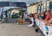 Rali Ceredigion gets underway with special event at Bandstand