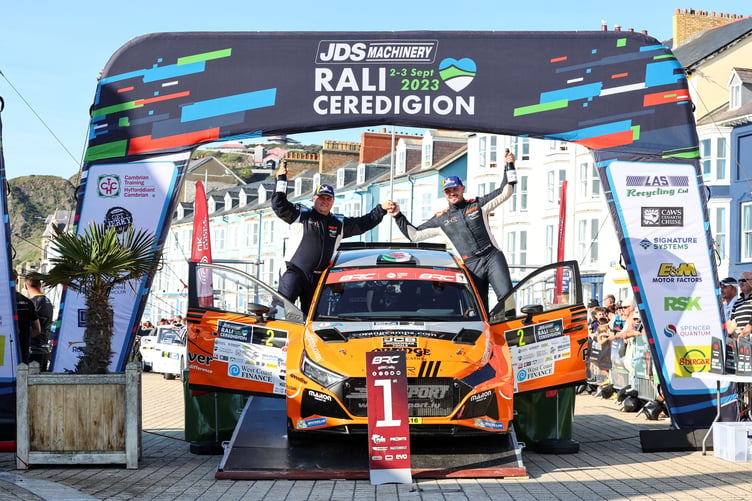 James Williams and Dai Roberts take their first BRC win