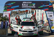 Osian Pryce charges to Rali Ceredigion victory