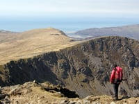 Mountaineer helped off Cader Idris after falling ill in hot weather