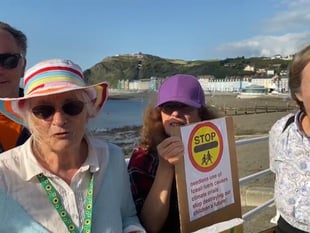 Rally organisers respond to climate activists’ protest