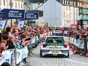 Couple locked in by Rali Ceredigion route as others defend £3m event