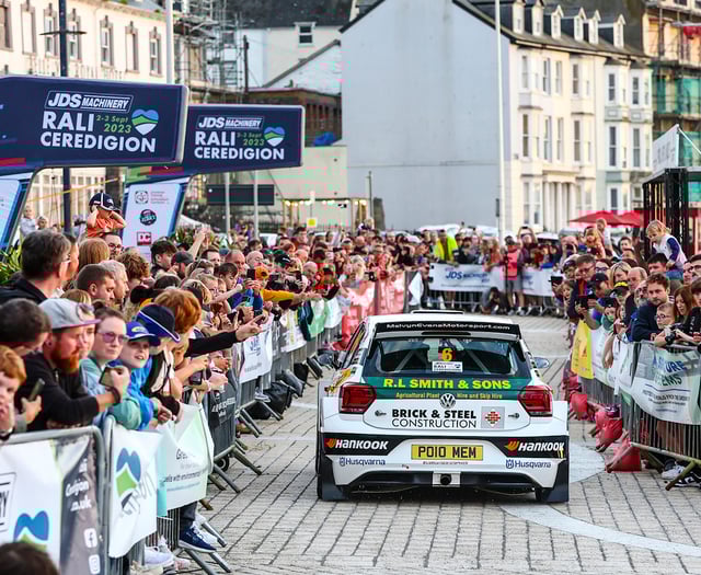 Couple locked in by Rali Ceredigion route as others defend £3m event