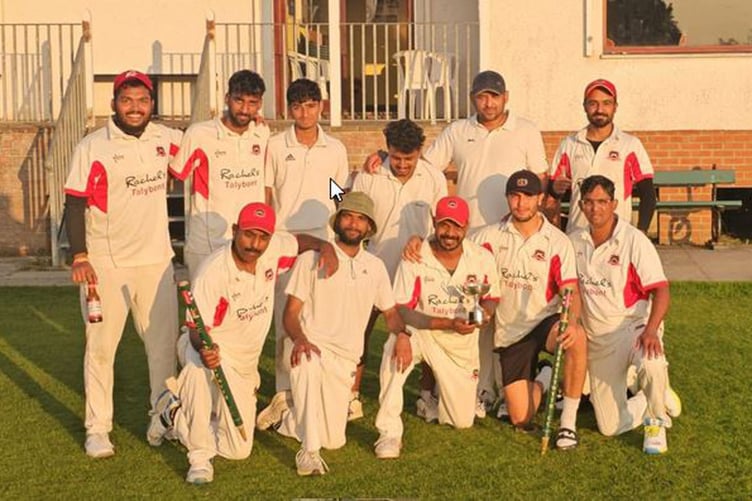 Talybont Rachels won the T-20 Cup after a long day of cricket