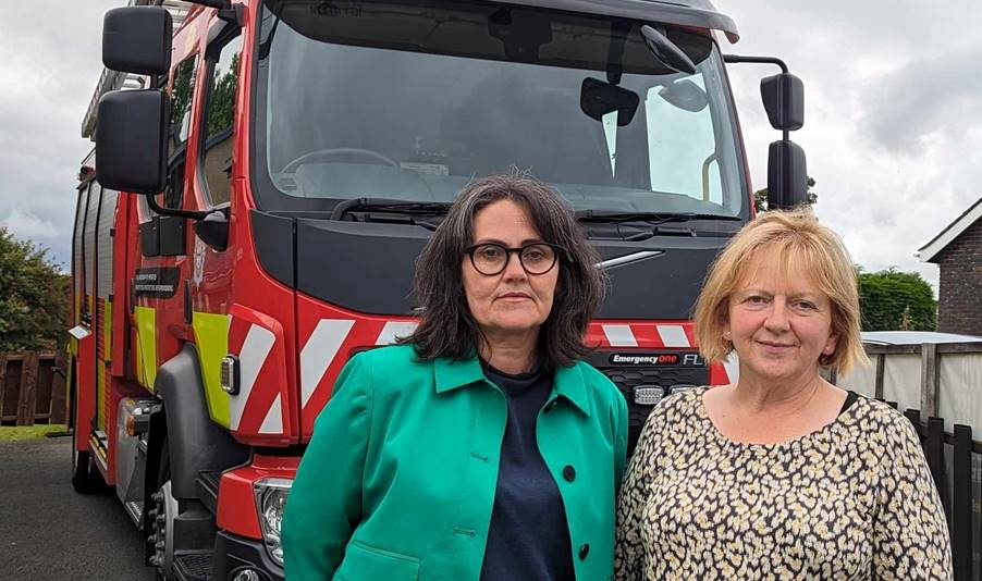 Abersoch Petition launched to save fire stations and jobs cambrian