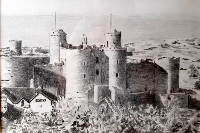 Sue Mills Harlech Castle