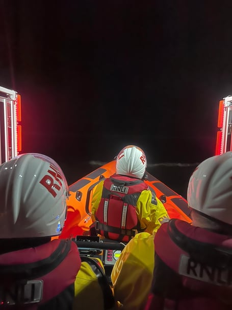 The volunteer crew was called out twice in two days