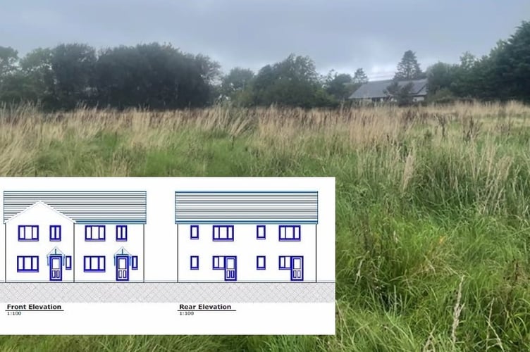 Llanarth housing