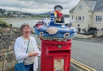 Brian the RNLI post box topper is worldwide star