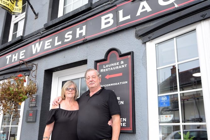 Clive and Jan Gale are looking forward to retirement as they end their tenure as landlords of the Welsh Black in Bow Street.