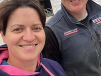 Farmer shares journey from GP surgery to milking cows