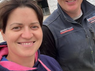 Farmer shares journey from GP surgery to milking cows