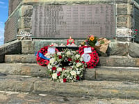 Aberystwyth marks centenary of war memorial at Castle Point
