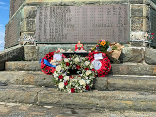 Aberystwyth marks centenary of war memorial at Castle Point