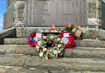 Aberystwyth marks centenary of war memorial at Castle Point