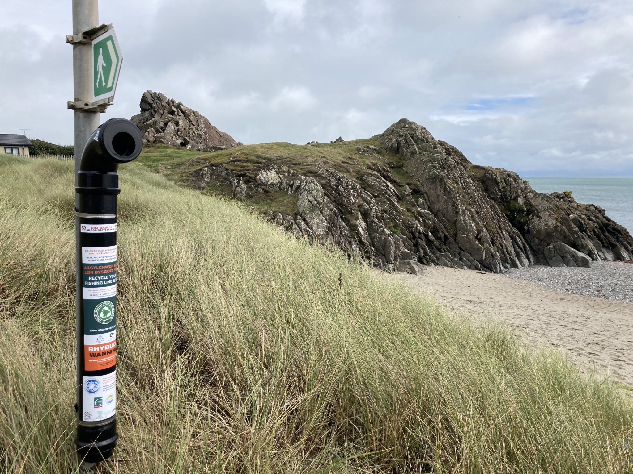 Gwynedd gets fishing line bins in bid to tackle plastic pollution