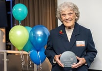 Myrna recognised for 20 years of volunteering