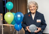 Myrna recognised for 20 years of volunteering