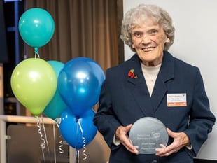 Myrna recognised for 20 years of volunteering
