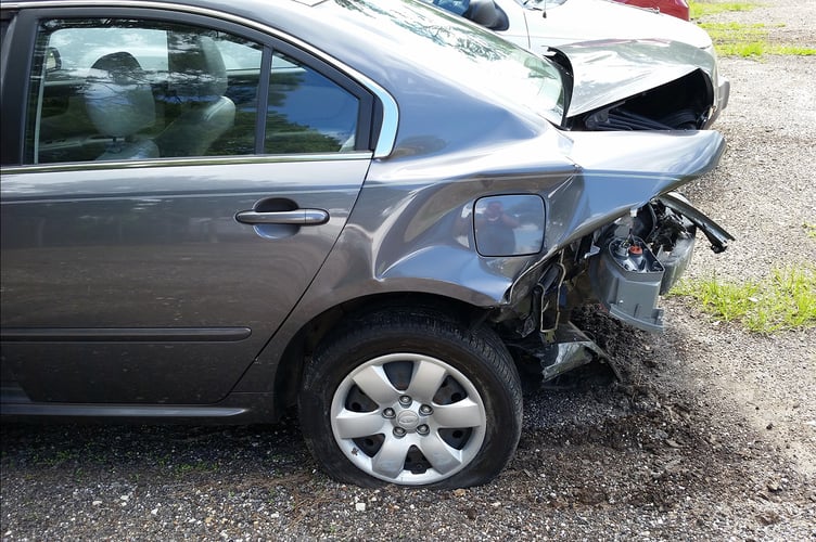 Car Accident stock