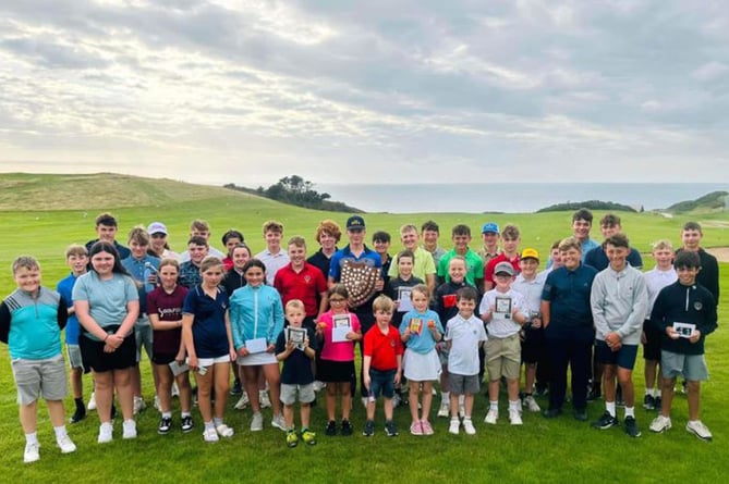 Gwynedd Juniors Open Golf competitors