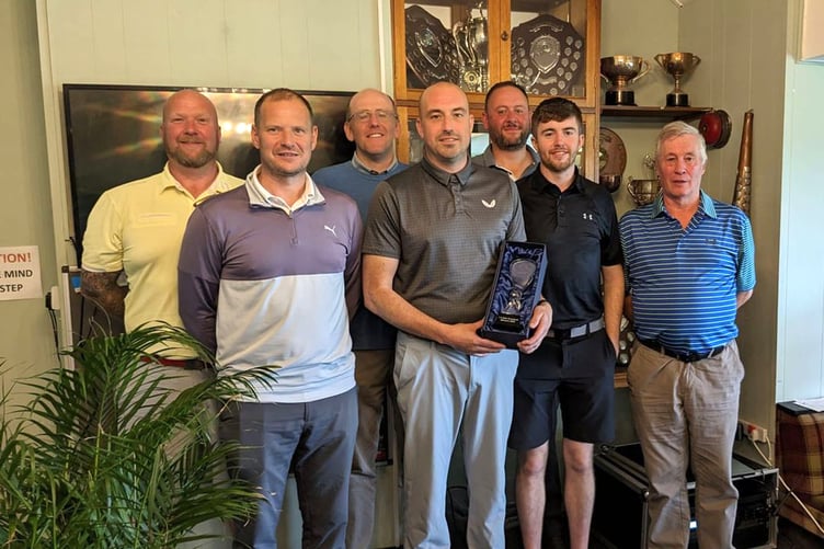 Porthmadog 2023 Caernarfonshire County Handicap Knockouts Competition winners