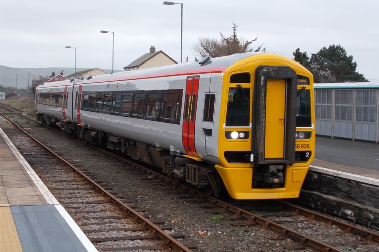 Trains are not operating through Tywyn at the moment due to restoration work on Barmouth Viaduct so a replacement bus service is in place
