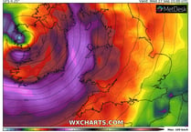 Storm Agnes approaches Wales - Live