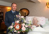 Cardigan RAF Second World War veteran honoured on 102nd birthday