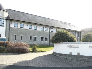 Llanbadarn man spread faeces over cell and CCTV