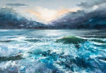Artists take inspiration from the Borth landscape