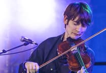 Scottish fiddle player Ryan Young comes to Cardigan's Mwldan