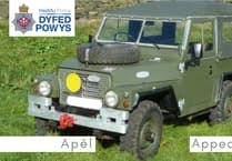 Police appeal to track down stolen Land Rover