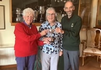 Ruth and Owen win Deulwyn Morgan Mixed Knockout competition