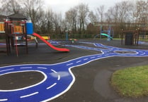 Council work on Aberystwyth playgrounds