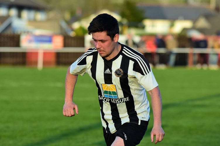 Joseff Williams made it 3-0 for Bow Street at Hay St Marys