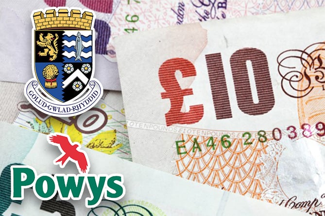 Ceredigion Powys cash stock