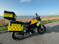Tribute paid to Blood Biker rider