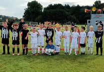 Smart new kit for newly-reformed Penparcau junior teams