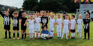 Smart new kit for newly-reformed Penparcau junior teams