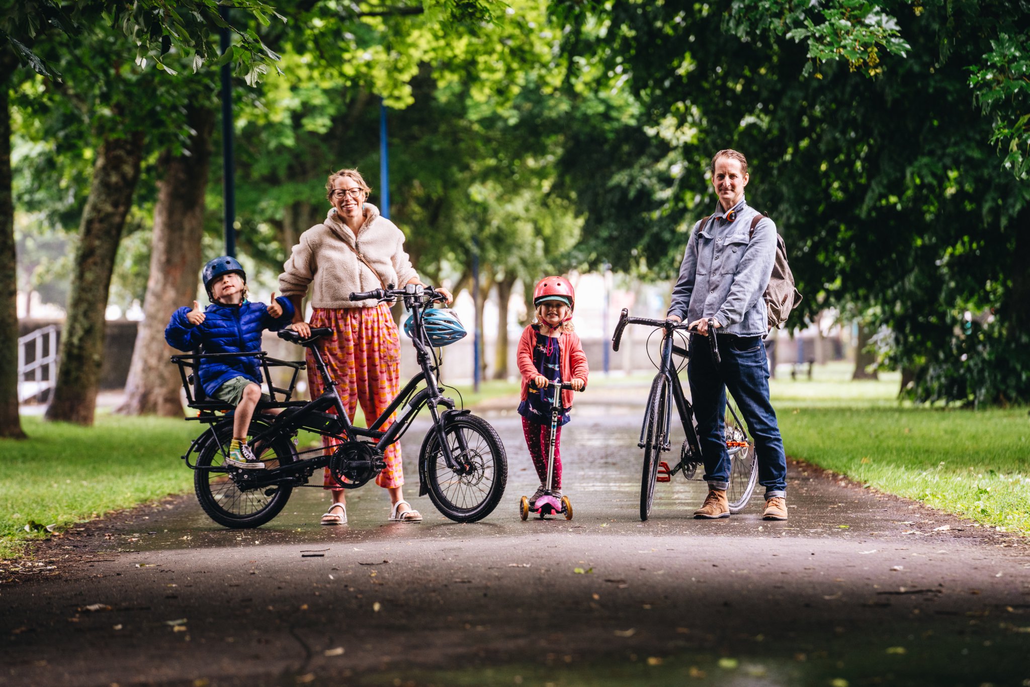 Pedal power for Aber mother