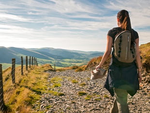 Powys has some of best access to footpaths in Wales and England