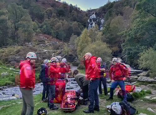 The Lake Vyrnwy rescue