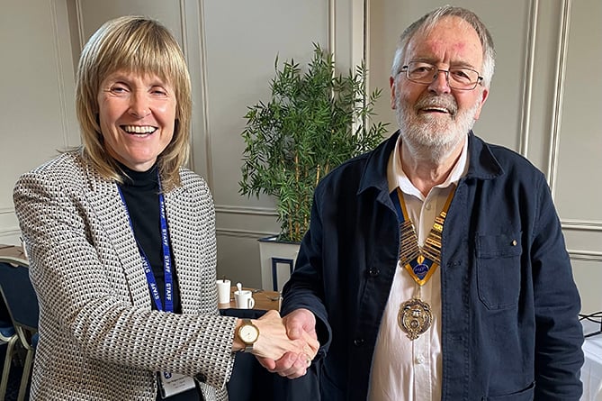 Aberystwyth Rotary Jan Elgood