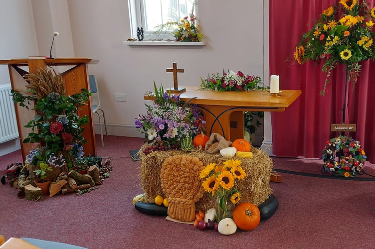 Lampeter Harvest Flower Festival