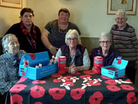 Royal British Legion ladies launch Llanidloes Poppy Appeal