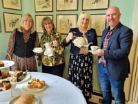 Palé Hall coffee morning raises £870 for Macmillan
