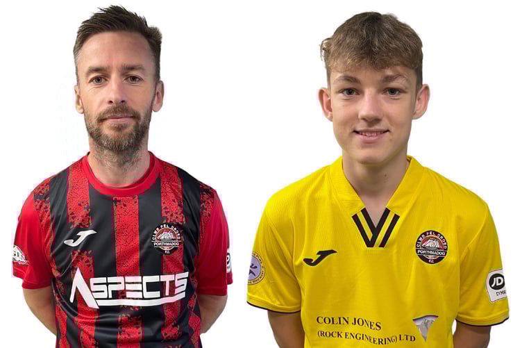 Port goalscorers Stuart Rogers and Zak Pike