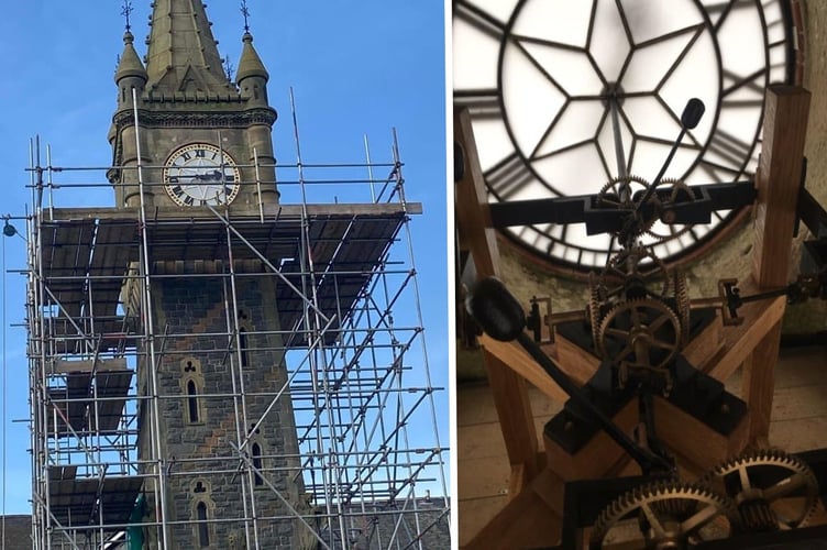 Machynlleth clock