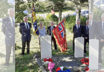 100-year-old mystery laid to rest at Borth grave